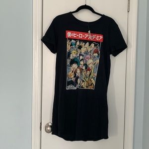 My Hero Academia photo tee dress